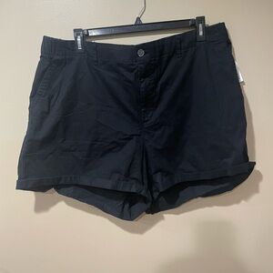 Old Navy Women's High Waist Black Shorts